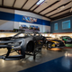 The Camaro EL1 in progress, pictured in front of two of Napoleon Motorsports’ Trans Am cars.